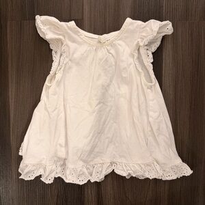 Polo by Ralph Lauren Kids White Eyelet Tank Top